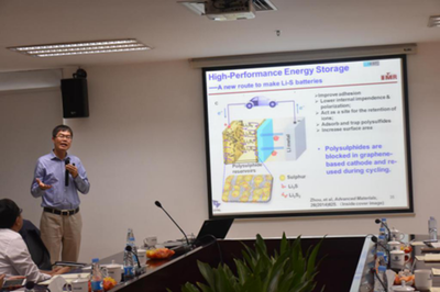 成會明院士蒞臨中科院深圳先進院 共探自然科學(xué)研究與試驗發(fā)展前沿